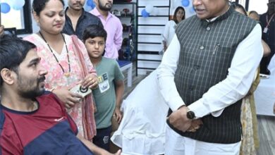 मुख्यमंत्री विष्णु देव साय ने न्यूरो स्पाइन रिहैबिलिटेशन सेंटर का किया शुभारंभ