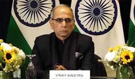 पाकिस्तान खुद आतंकवाद में लिप्त, दुनिया उसे रोके : विनय क्वात्रा पाकिस्तान खुद आतंकवाद में लिप्त, दुनिया उसे रोके : विनय क्वात्रा