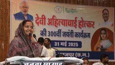 रानी अहिल्याबाई नारी सशक्तिकरण की जीवंत प्रतीक: मंत्री  राजवाड़े