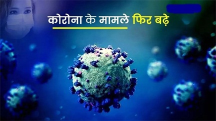 कोरोना के मामले फिर से बढ़ने लगे हैं कोरोना के मामले फिर से बढ़ने लगे हैं