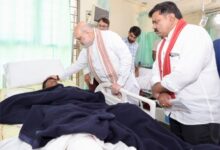 केंद्रीय गृहमंत्री अमित शाह ने एम्स में घायल जवानों से की मुलाकात
