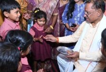 नौनिहालों के दिलों में भी बसते हैं प्रधानमंत्री  नरेंद्र मोदी और मुख्यमंत्री विष्णुदेव साय