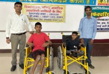 दिव्यांगजनों क़ो मिला सहायक उपकरण
