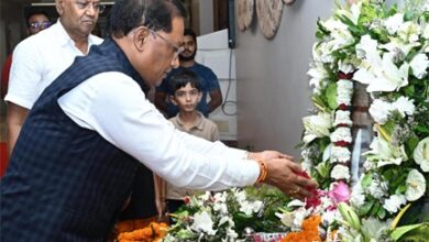 मुख्यमंत्री विष्णु देव साय ने स्वर्गीय  रामजीलाल अग्रवाल को दी श्रद्धांजलि