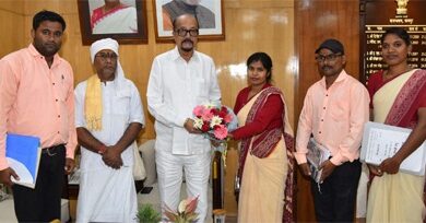 राज्यपाल डेका ने तुलसी शिशु मंदिर कांकेर के विकास के लिए 2 लाख रूपए दिए