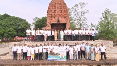पुरातात्विक और ऐतिहासिक नगरी सिरपुर में जिला स्तरीय ग्यारहवां अंतरराष्ट्रीय योग दिवस कार्यक्रम हुआ आयोजित