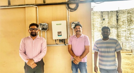 अमरजीत सिंह का घर सूरज की रोशनी से हुआ रोशन