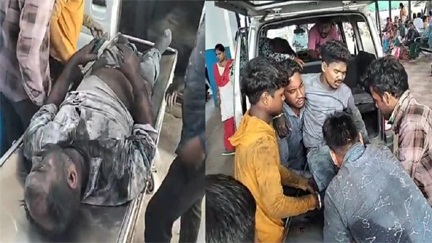 गर्म डस्ट में गिरे दो मजदूर, प्रबंधन की लापरवाही उजागर गर्म डस्ट में गिरे दो मजदूर, प्रबंधन की लापरवाही उजागर