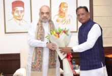 छत्तीसगढ़ के मुख्यमंत्री विष्णुदेव साय ने केंद्रीय गृहमंत्री से की मुलाकात