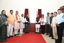 मुख्यमंत्री विष्णु देव साय ने किया मंत्रालय के पंचम तल में नवीन सभागार का लोकार्पण