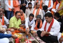 उपमुख्यमंत्री विजय शर्मा ने थानखम्हरिया को दी 7 करोड़ के विकास की सौगात, करमु में मंदिर निर्माण का भूमि पूजन…