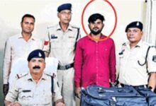 जीआरपी रायपुर ने गांजा तस्कर को किया गिरफ्तार, 10 किलो गांजा बरामद