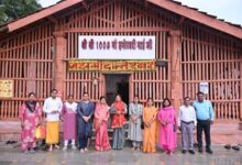 बस्तर प्रवास पर दंतेवाड़ा पहुंची मंत्री लक्ष्मी राजवाड़े, मां दंतेश्वरी के किए दर्शन