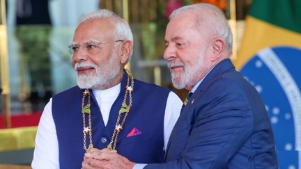 ब्राजील के राष्ट्रपति से मिले पीएम मोदी ब्राजील के राष्ट्रपति से मिले पीएम मोदी