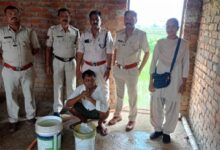 145 बल्क लीटर अवैध महुआ शराब जब्त