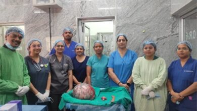 सिम्स में जटिल सर्जरी, 65 वर्षीय महिला के पेट से निकाला गया 10 किलो से अधिक वजन का ट्यूमर