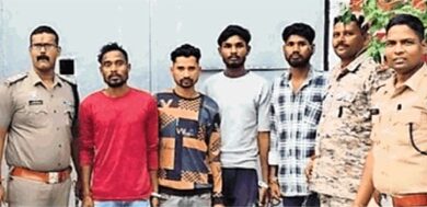 देवी-देवताओं की मूर्तियों के साथ आपत्तिजनक कृत्य कर सोशल मीडिया पर डाला वीडियो, 5 गिरफ्तार