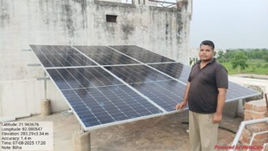 प्रधानमंत्री सूर्यघर मुफ्त बिजली योजना : बिल्हा के शेख जमशेर के हर महीने बच रहे 3 हजार रूपए