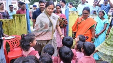 महिला एवं बाल विकास मंत्री राजवाड़े कोंडागांव के प्रवास पर