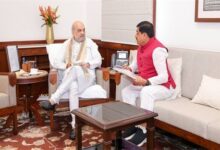 मुख्यमंत्री डॉ. यादव ने केंद्रीय गृह एवं सहकारिता मंत्री अमित शाह से नई दिल्ली में की सौजन्य भेंट