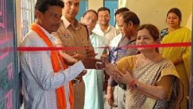 शास, गोकुल राम वर्मा प्राथमिक शाला रामनगर में डिजिटल मुस्कान पुस्तकालय का उद्‌‌घाटन किया गया