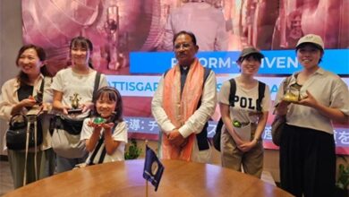 मुख्यमंत्री विष्णु देव साय पहुँचे छत्तीसगढ़ पैवेलियन : वर्ल्ड एक्सपो 2025 में दिखी प्रदेश की संस्कृति और समृद्धि की अद्भुत झलक