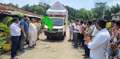विधायक गोमती साय ने सूर्य घर मुफ्त बिजली योजना के प्रचार-प्रसार रथ को हरी झण्डी दिखाकर किया रवाना