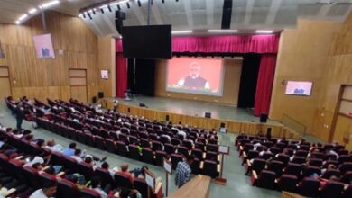 प्रधानमंत्री नरेंद्र मोदी नेआइआइटी भिलाई चरण बी निर्माण की आधारशिला रखी