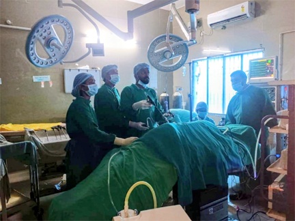 कोण्डागांव जिला अस्पताल ने रचा इतिहास, पहली बार लेप्रोस्कोपिक पद्धति से सफल किडनी ऑपरेशन कोण्डागांव जिला अस्पताल ने रचा इतिहास, पहली बार लेप्रोस्कोपिक पद्धति से सफल किडनी ऑपरेशन