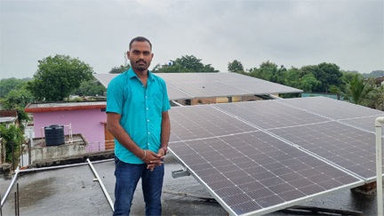 बिज़ली बिल की चिंता से मिली मुक्ति- सोमनाथ राकेश