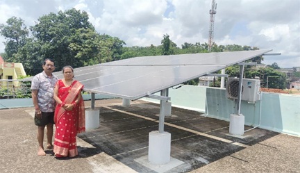 पीएम सूर्यघर योजना से रोशन हुआ सोनकुंवर का घर, बिजली बिल हुआ शून्य पीएम सूर्यघर योजना से रोशन हुआ सोनकुंवर का घर, बिजली बिल हुआ शून्य