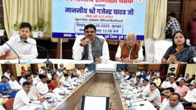 नगरीय निकायों में जनहित कार्यों को प्राथमिकता दें: मंत्री गजेन्द्र यादव