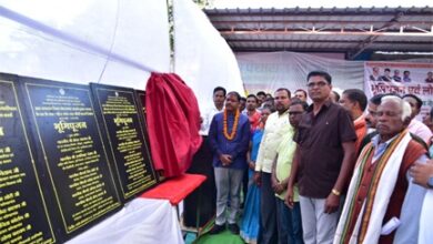वन मंत्री केदार कश्यप ने गोलावंड में लगभग 01 करोड़ 69 लाख के विकास कार्यों का किया भूमिपूजन