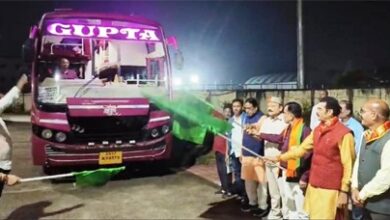 श्रीरामलला दर्शन योजना के तहत बस्तर जिले के 87 तीर्थ यात्रियों को किया गया रवाना