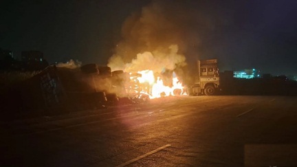 बिलासपुर बायपास पर भीषण सड़क हादसा बिलासपुर बायपास पर भीषण सड़क हादसा