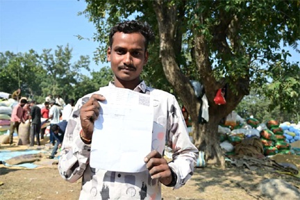 धान का सही दाम मिलने पर खुशहाल हुए किसान