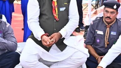 स्कूल शिक्षा मंत्री गजेंद्र यादव ने किया भारत स्काउट्स एवं गाइड्स के राज्य मुख्यालय भवन का भूमि पूजन