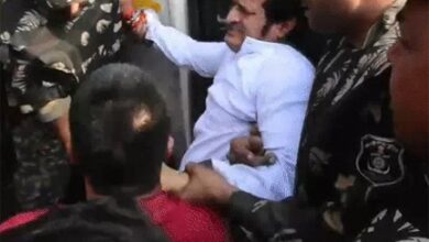 चौपाटी के विरोध में कांग्रेसी गिरफ्तार