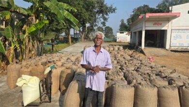 नमनकला धान उपार्जन केंद्र की सुचारु व्यवस्था से किसान संतुष्ट, बढ़े हुए धान मूल्य से खेती हुई आसान