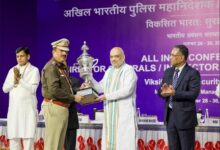 केन्द्रीय गृह एवं सहकारिता मंत्री अमित शाह ने छत्तीसगढ़ के रायपुर में तीन दिवसीय 60वीं DGP/IGP कॉफ्रेंस का उद्घाटन किया