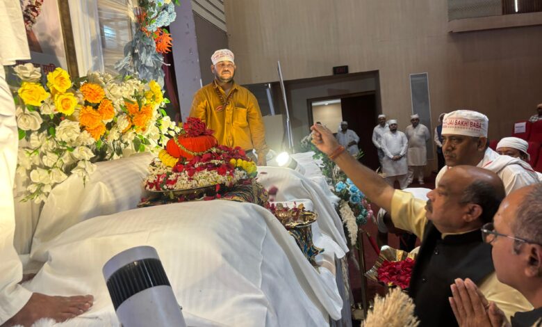 सेवा और समर्पण के प्रतीक साईं चाण्डूराम साहिब जी को उत्तर विधायक पुरंदर मिश्रा ने दी श्रद्धांजलि