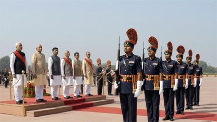 गार्ड ऑफ ऑनर की परंपरा में बदलाव