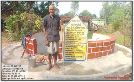 मनरेगा की सौगात: कूप निर्माण से महाबीर की किस्मत चमकी मनरेगा की सौगात: कूप निर्माण से महाबीर की किस्मत चमकी