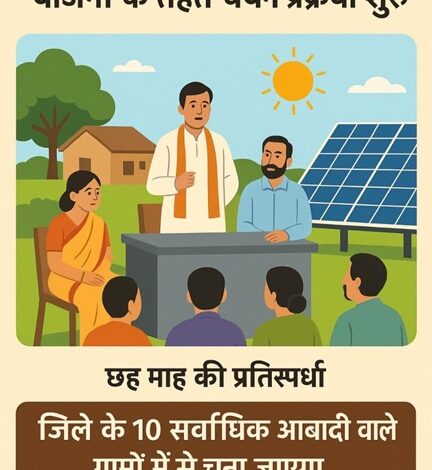 पी.एम. सूर्य घर मुफ्त बिजली योजना के तहत रायगढ़ का एक ग्राम बनेगा ‘सोलर मॉडल विलेज’