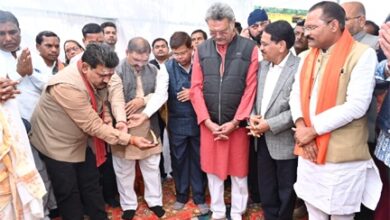 उप मुख्यमंत्री विजय शर्मा ने पंचमुखी बूढ़ा महादेव मंदिर में कांवड़िया विश्राम गृह निर्माण का किया भूमिपूजन, 1.54 करोड़ की लागत से होगा तैयार