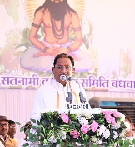 बाबा के बताए मार्ग पर चलकर ही बनेगा विकसित छत्तीसगढ़: मुख्यमंत्री विष्णु देव साय