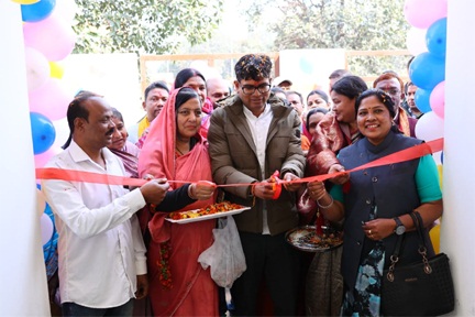 वित्त मंत्री चौधरी ने महापल्ली एवं गोपालपुर में महतारी सदन का किया लोकार्पण