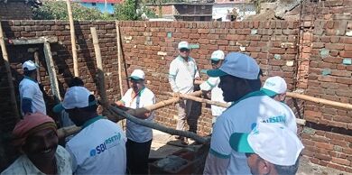 प्रधानमंत्री आवास हेतु कुशल श्रमिक हो रहे तैयार, 35 श्रमिक बनेंगे राज मिस्त्री