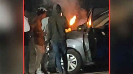 खुले आम हेलीपैड पर बर्थडे मना रहे थे नाबालिग तभी पुलिस पहुंच गई… फिर थाने में मना ‘HAPPY BIRTHDAY’