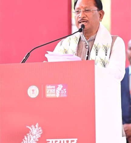 गणतंत्र के अमृतकाल में साहित्य उत्सव का आयोजन हमारी समृद्ध सांस्कृतिक चेतना का प्रतीक: मुख्यमंत्री  विष्णु देव साय